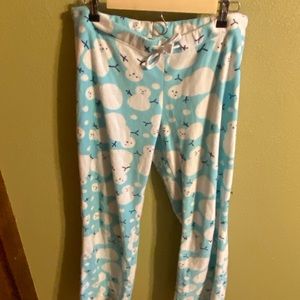*MOVING SALE* Snowman Pajama Bottoms